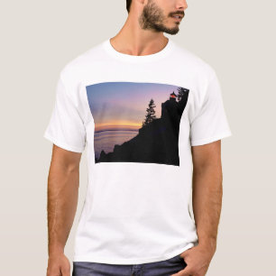 T-shirt Phare de Bass Harbour sur l'île du désert,