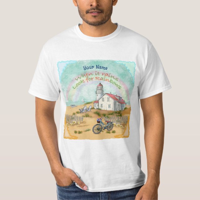 T-shirt Phare de Beach Bike (Devant)