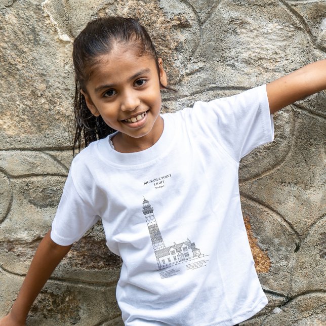 T-shirt Phare de Big Sable Point - Michigan - SBD (Créateur téléchargé)