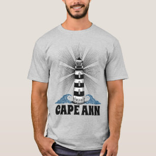 T-shirt Phare de Cape Ann Nouvelle-Angleterre