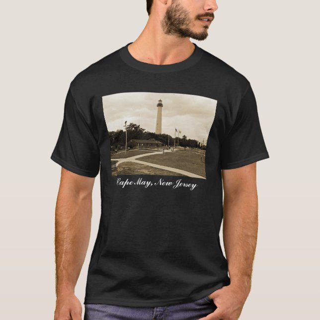 T-shirt Phare de Cape May (Devant)