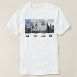 T-shirt Phare de la région métropolitaine de Vancouver T