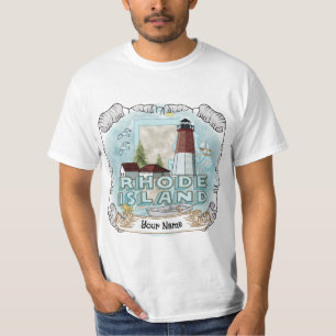 T-shirt Phare de Rhode Island