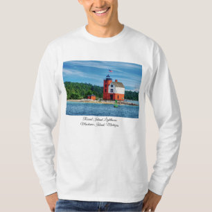 T-shirt Phare de Round Island