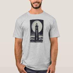 T-shirt Phare de St. Augustine Floride Lune