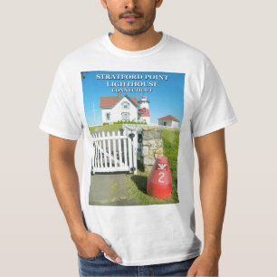 T-Shirt Phare de Stratford Point Connecticut
