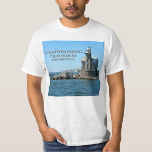 T-shirt Phare de Stratford Shoal, Connecticut