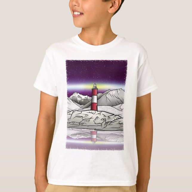T-shirt Phare des Eclaireurs Argentine Paysage (Devant)