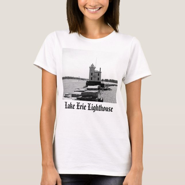T-shirt Phare du lac Érié (Devant)