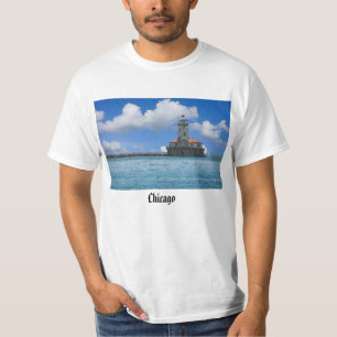 T-shirt Phare du port de Chicago