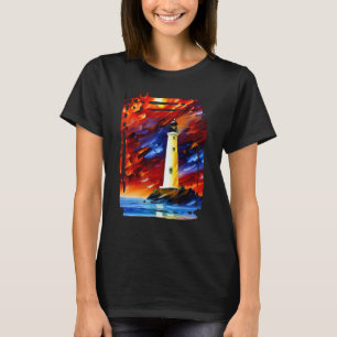 T-shirt Phare en couleurs primaires complètes