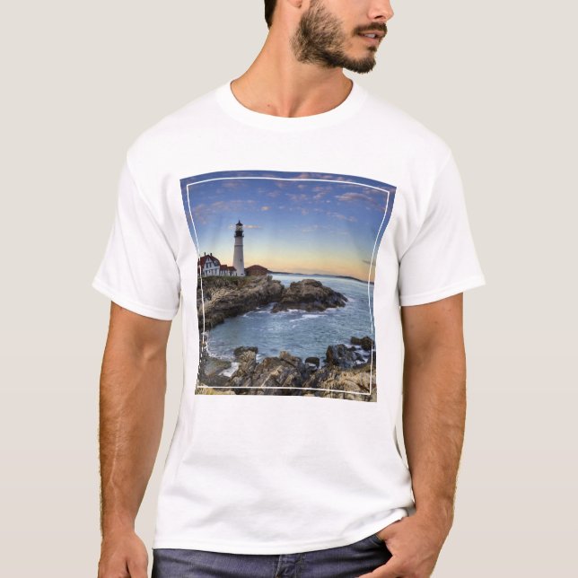 T-shirt Phare principal de Portland (Devant)