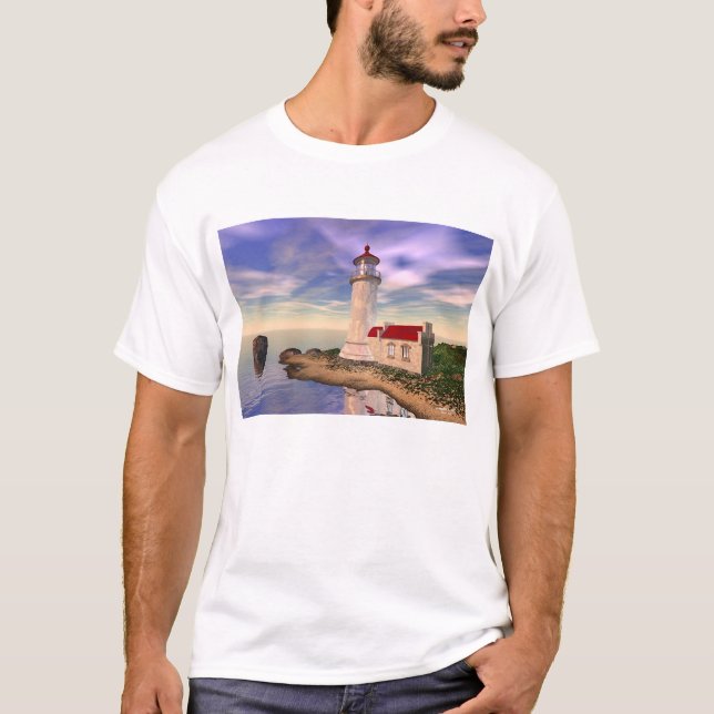 T-shirt Phare principal du nord (Devant)