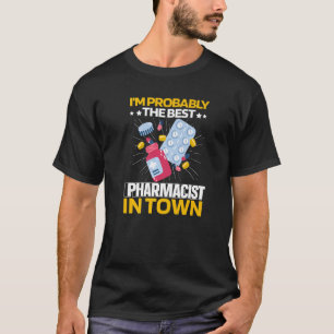 T-shirt Pharmacie pilules Médecine Dispensaire Pharmacien