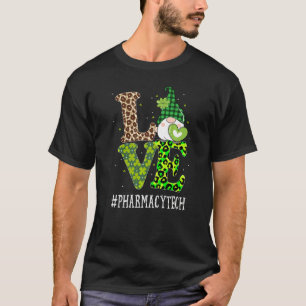 T-shirt Pharmacie Tech Amour Jour de la Saint Patrick Gnom