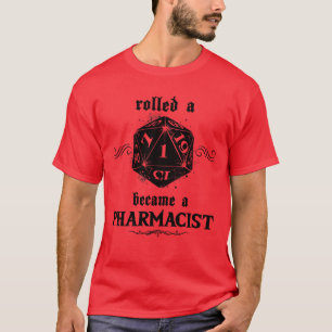 T-shirt Pharmacien de Roll malchanceux