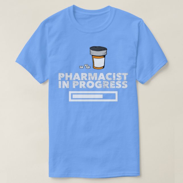 T-shirt Pharmacien En Cours (Design devant)