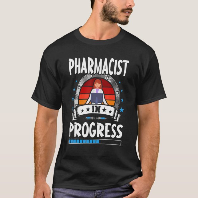 T-shirt Pharmacist In Progress Trainee Student (Devant)