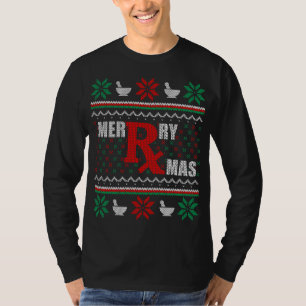 T-shirt Pharmacist Ugly Christmas Sweater Pharm