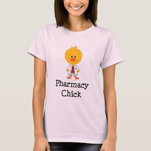 T-shirt Pharmacy Chick Organic Tee (Devant)