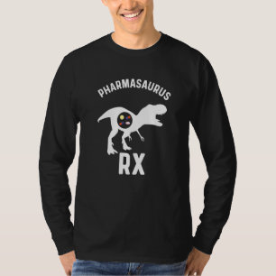 T-shirt Pharmacy Tech Humour Pharmasaurus Rx