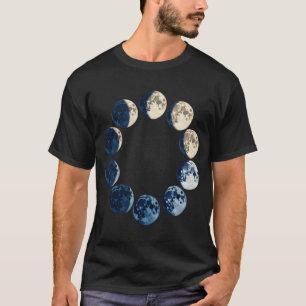 T-shirt Phases de la Lune
