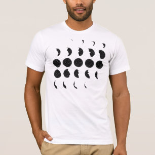 T-shirt Phases géodésiques de lune