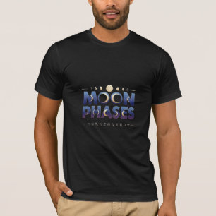 T-shirt Phases lunaires Zodiaque Astrologie Art