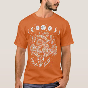 T-shirt Phases Lune Serpents Et Cristaux Design de cuisine