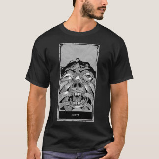 T-shirt Phasmophobie Carte tarot de la mort
