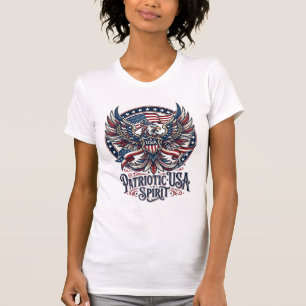 T-shirt Phénix Patriotique Hybride Patriotique Animal Hybr