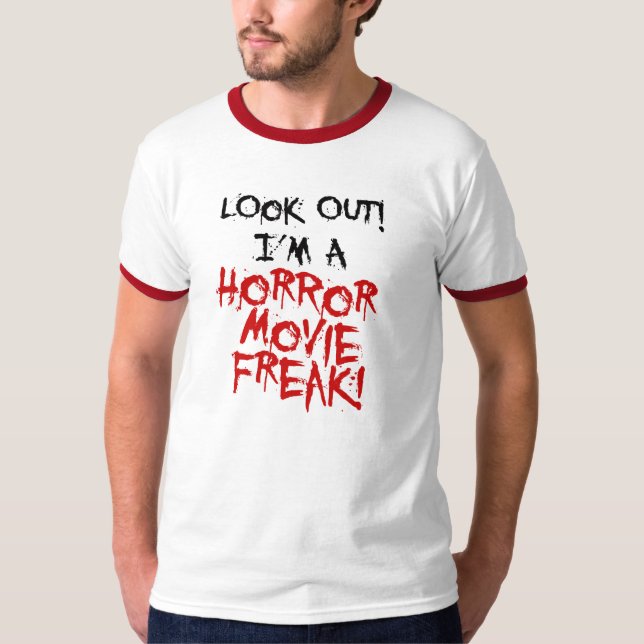 T-shirt Phénomène de film d'horreur (Devant)