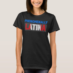 T-shirt Phénomène Latina Pride Porto Rico Porto-Rico