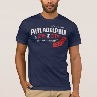T-shirt Philadelphia 215 City Athletic Department Vintage