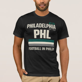 T-shirt Philadelphia PHL Football in Philly Vintage Sports