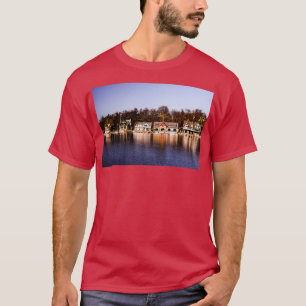 T-shirt Philadelphie Boathouse Row Schuylkill River Rowing