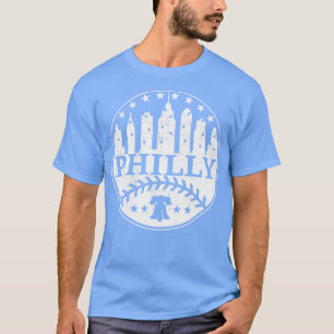 T-shirt Philadelphie Fan Baseball Lover Philadelphia PA Ci