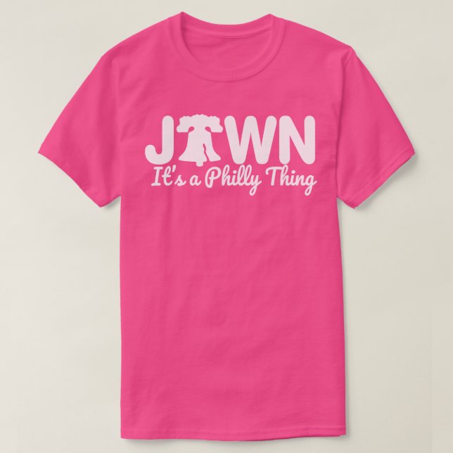 T-shirt Philadelphie Jawn Son Philly 1 (Design devant)