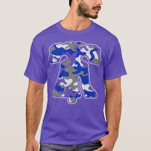 T-shirt Philadelphie rouge blanc et BLue Liberty Bell Camo