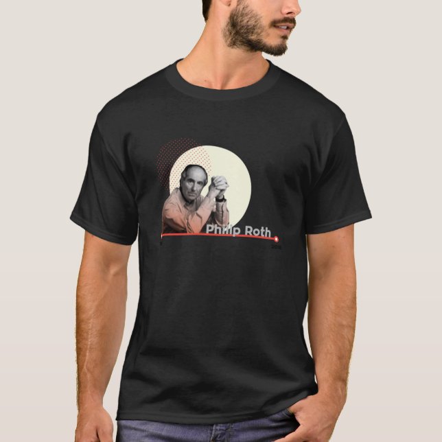 T-shirt Philip Roth (Devant)
