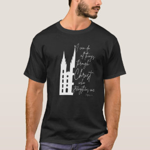T-shirt Philippiens 413 Je Peux Faire Tout Par Christ