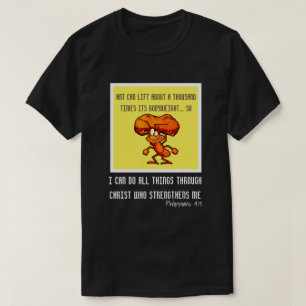 T-shirt Philippiens 4:13 - Je peux faire tout par JC 