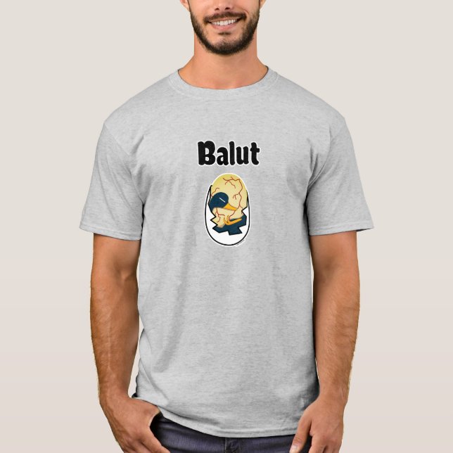 T-shirt Philippin de protéine d'oeufs d'embryon de canard (Devant)