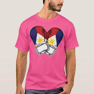 T-shirt Philippines Boxer Drapeau Pinoy Filipino Fla