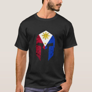 T-shirt Philippines Casque romain Pilipinas Filipino Pride