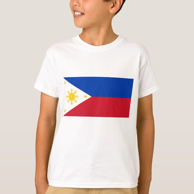 T-SHIRT PHILIPPINES DE L'ENFANT (Devant)