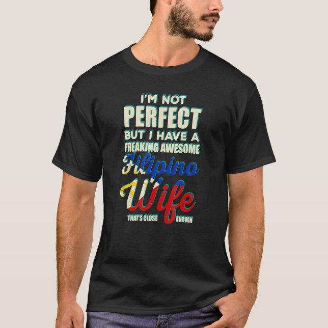 T-shirt Philippines Filipina Crazy Femme Drapeau philippin (Devant)