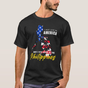 T-shirt Philippines Héritage Américain Philippines États-U