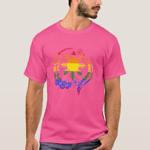 T-shirt Philippines LGBTQ Filipina Filipina Gay Lesbienne