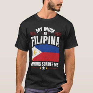 T-shirt Philippines Philippine Ma Mère FILIPINA Rien Sc
